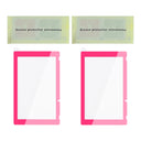 eXtremeRate 2 Pack Border Transparent