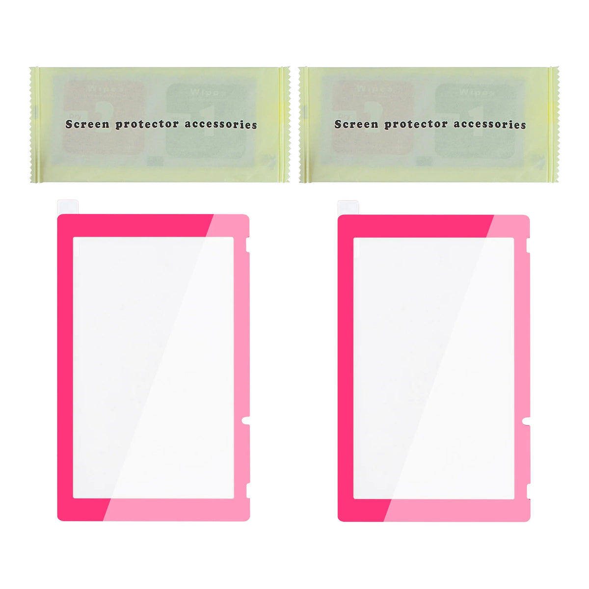 eXtremeRate 2 Pack Border Transparent