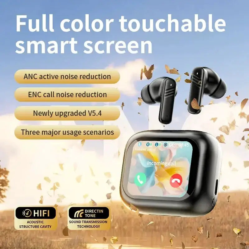 Trend M6 Touch Screen Wireless Earphone TWS Charging Case