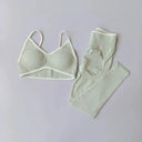 Seamless 2Pcs Legging Sets High Waist Breathable