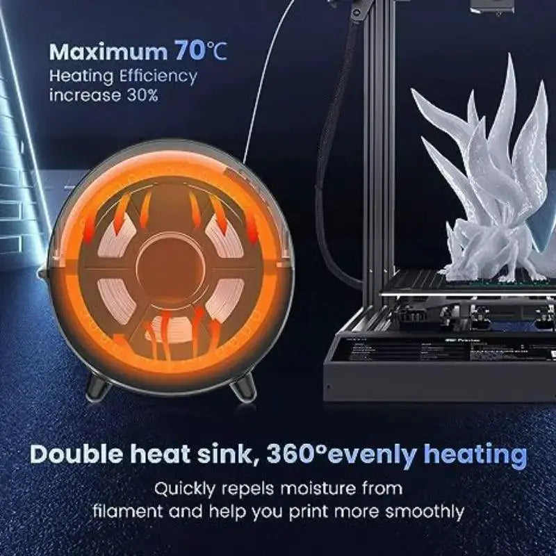 Sunlu S2 Filament Dryer With Precision Heating For 3D Prints