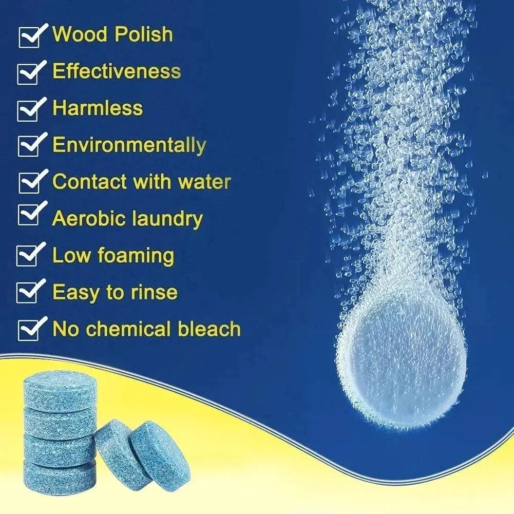 Solid Windscreen Cleaner Tablets Detergent For Cars - OurLum.com
