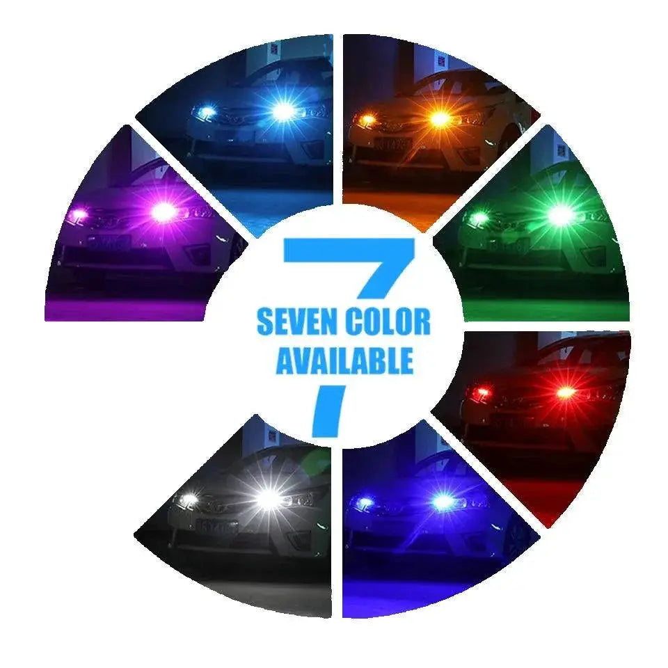 Led Car Light Bulb Cob Glass White High Performance Lamp