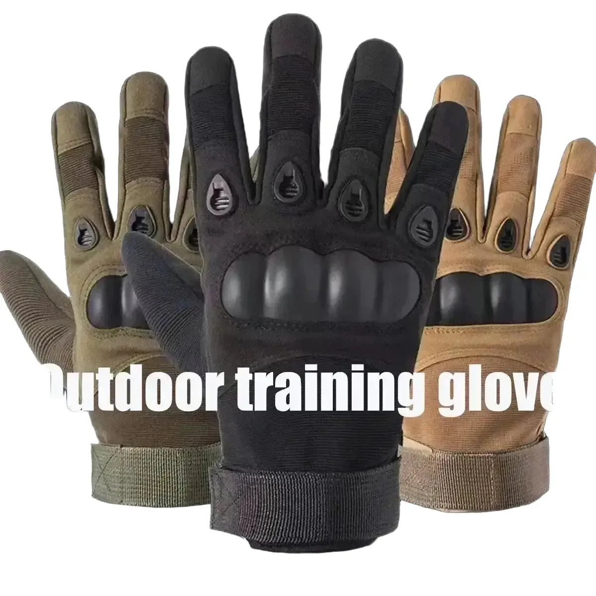 Secure Grip Touchscreen Hiking Gloves — product view 1
