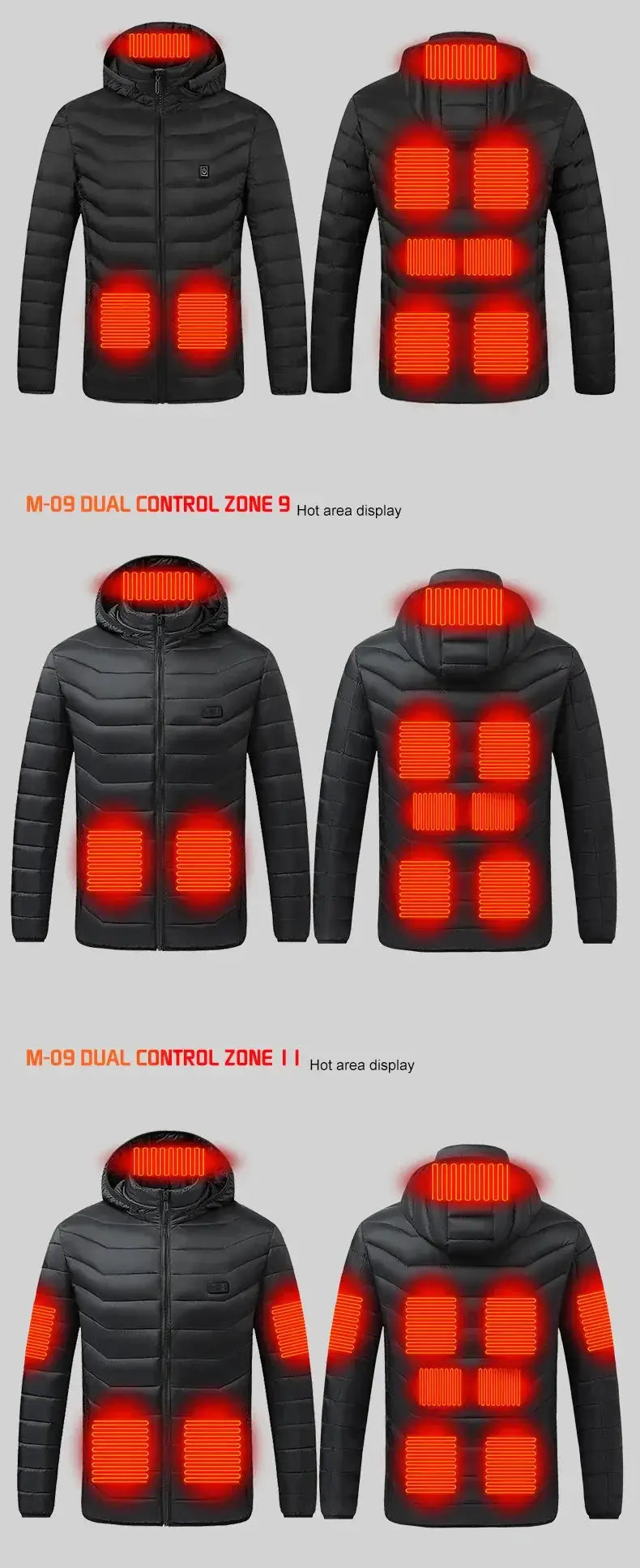 Todwarm Heated Jacket for Riders — product view 14