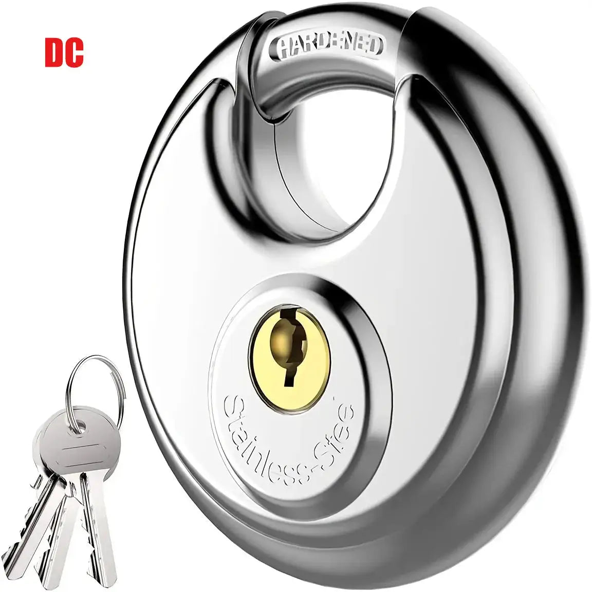 Stainless Padlock - Heavy Duty Security — product view 1