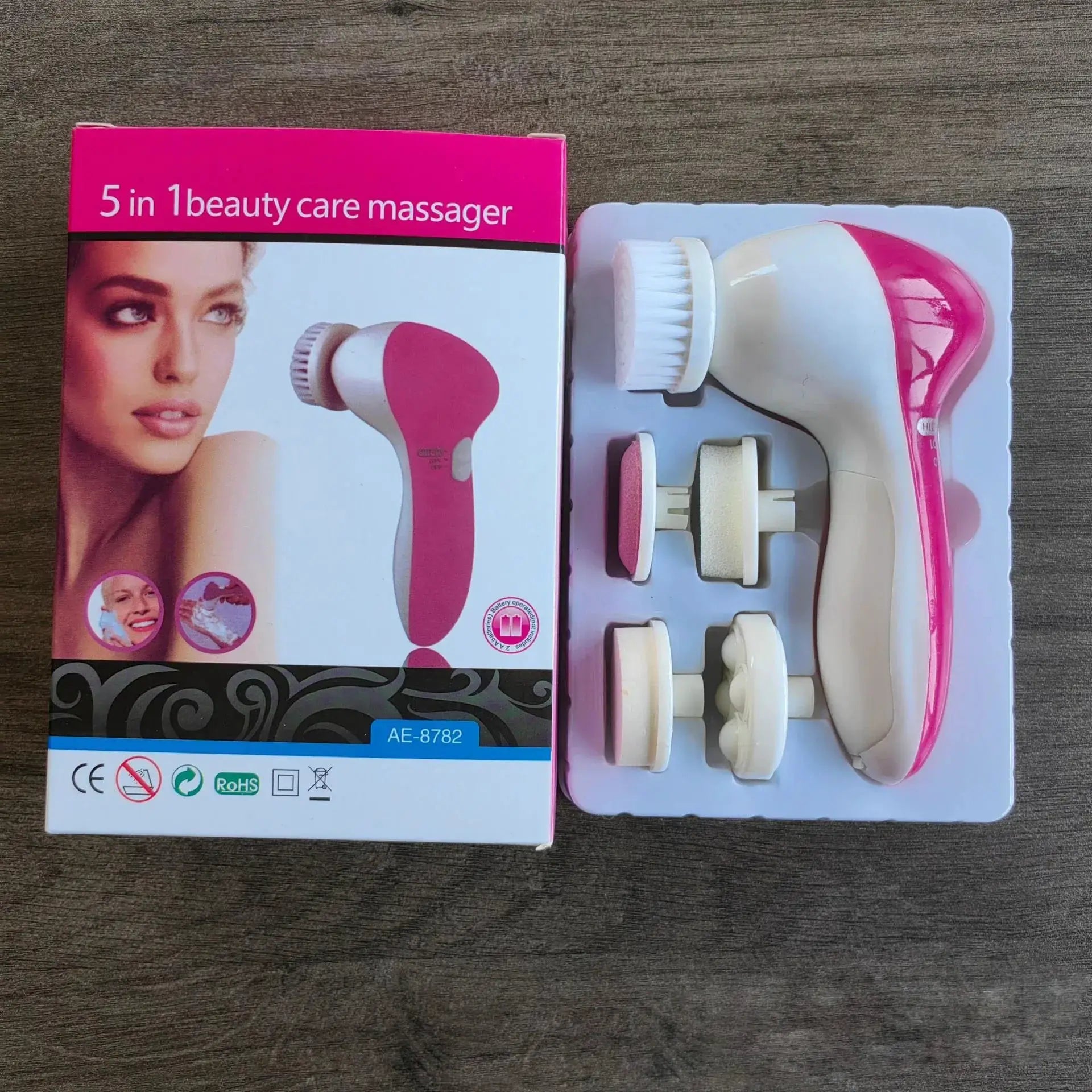 Electric Facial Cleaner 5 In 1 Face Brush Wash Machine