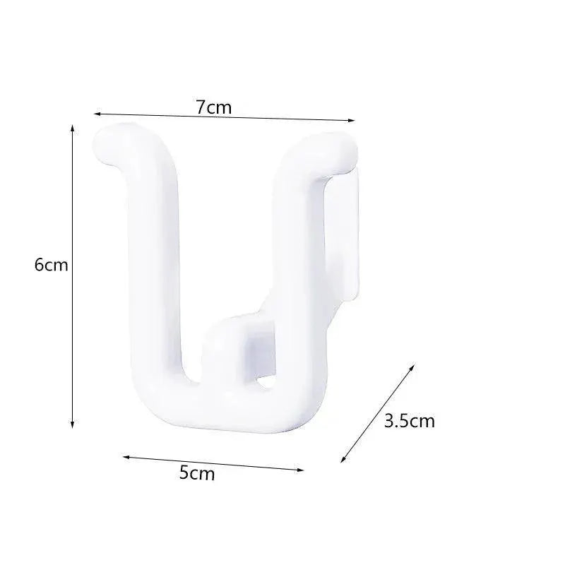Slippers Wall Mount Organizer Space Saving Shoe Storage