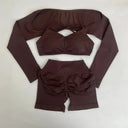Yoga Set Women Seamless High Elastic Gym Outfit