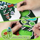 Create Your Own Animal Faces Stickers Set for Fun Crafts