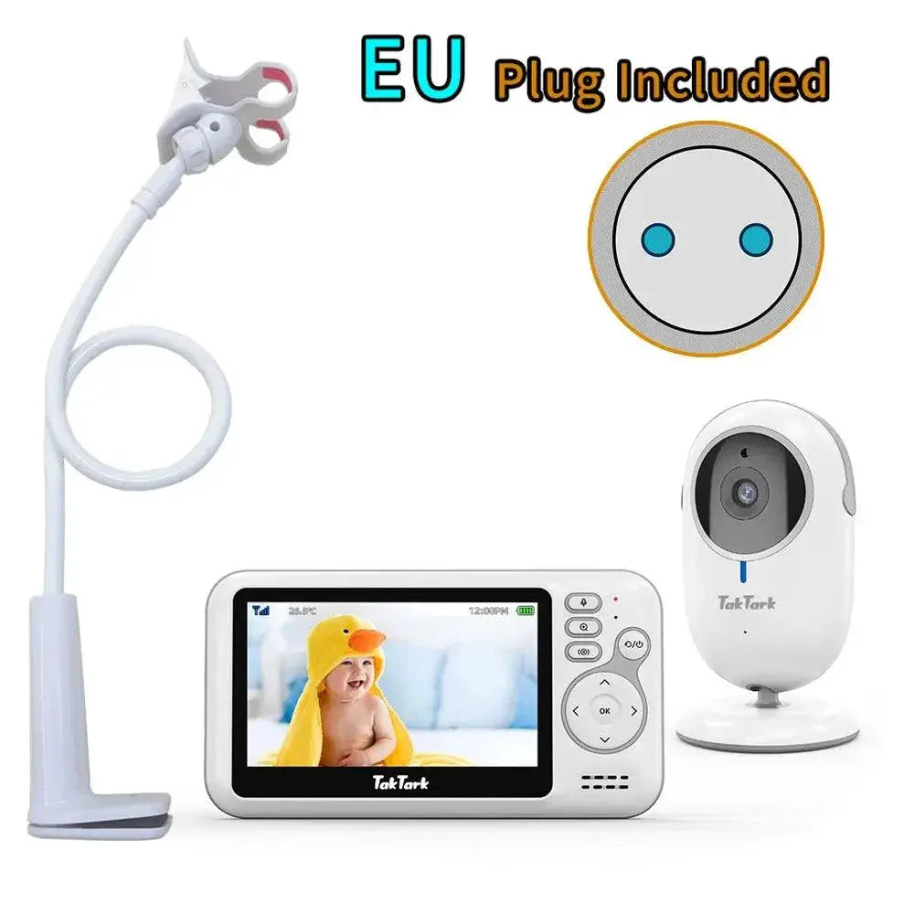 Video Baby Monitor With Enhanced Security And Night Vision