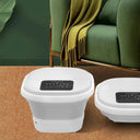 Electric Foot Spa Bath Massager with Heat, Automatic Foot Soak Tub, Foldable Portable Basin for Home Use Constant Temperature