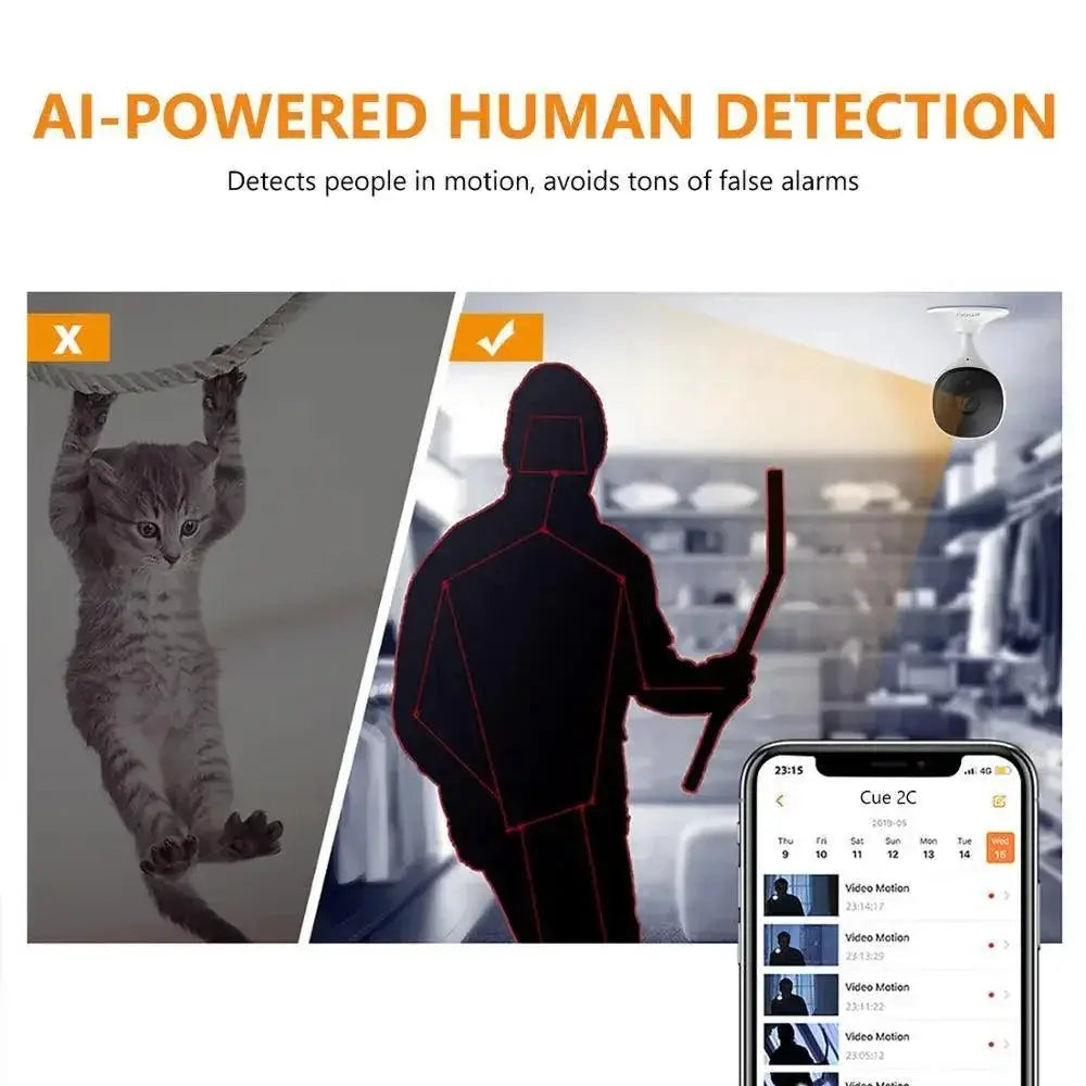 AI Powered Smart Baby Monitor With HD Video Night Vision