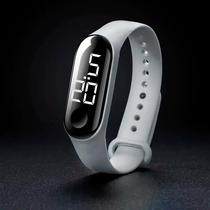 LED Sports Touch Watch Waterproof Fitness Timepiece