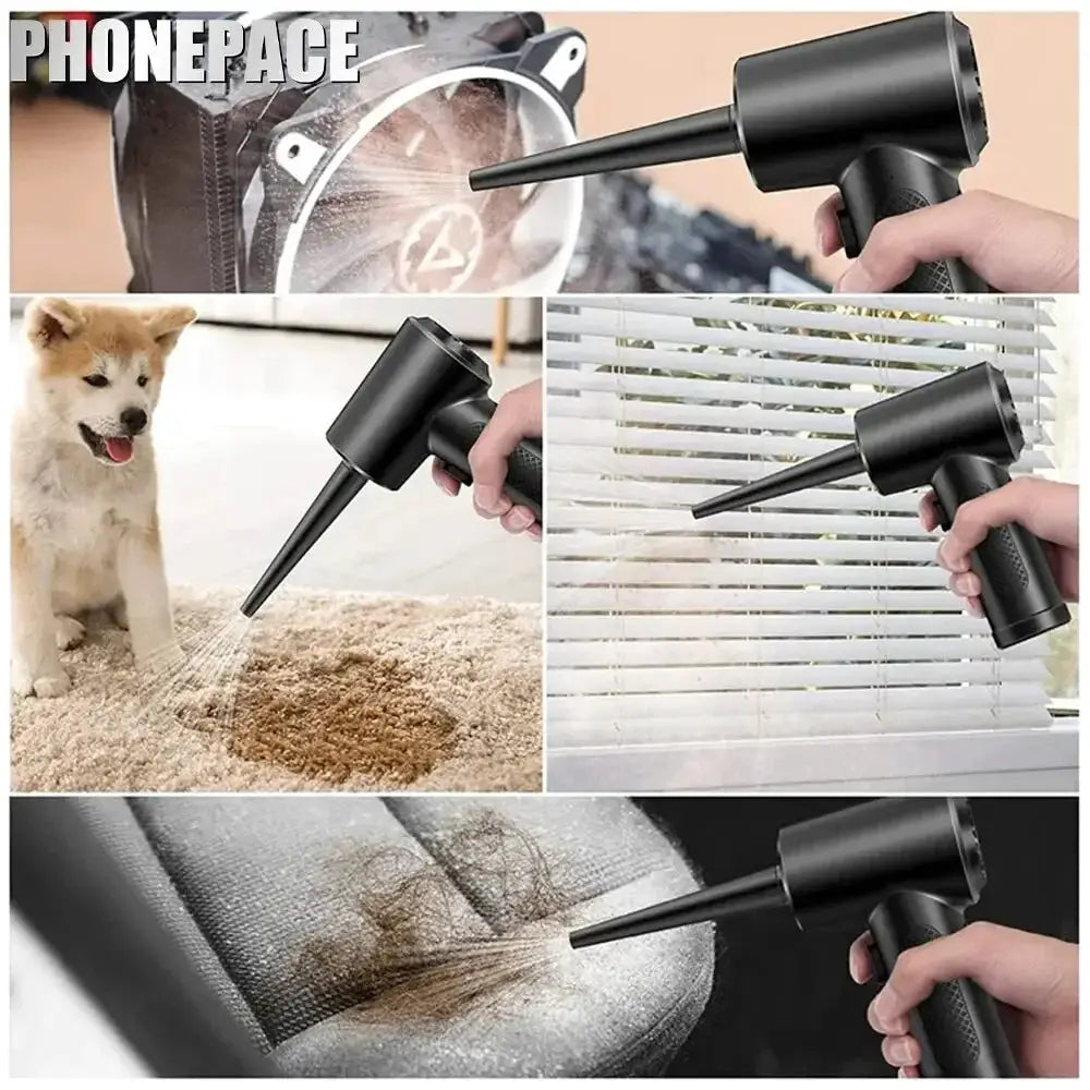 50000 RPM Wireless Compressed Air Duster Portable Cleaner