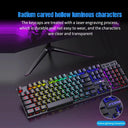 Wired RGB Gaming Keyboard - Fast Responsiveness