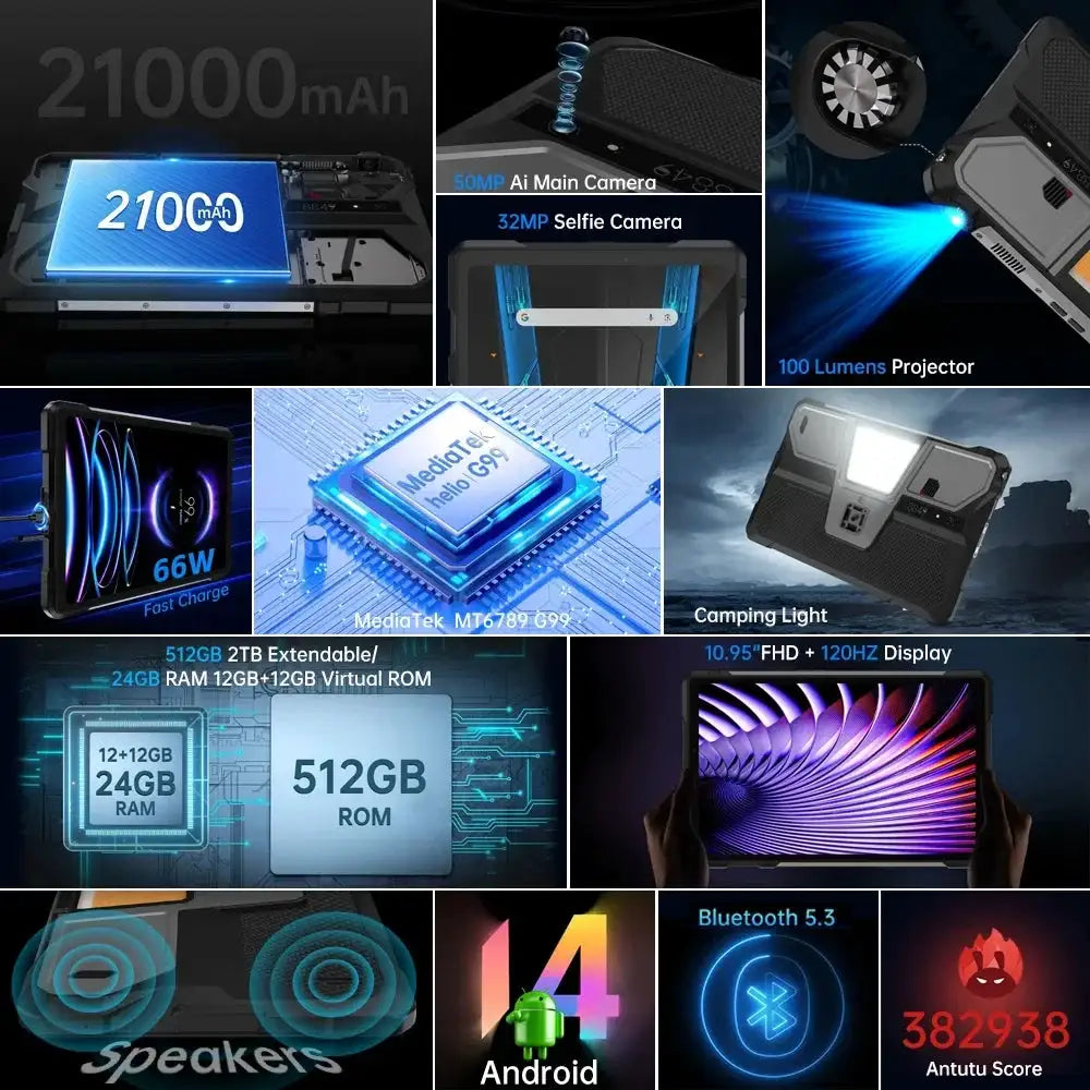 Unihertz Durable Android Tablet — product view 3