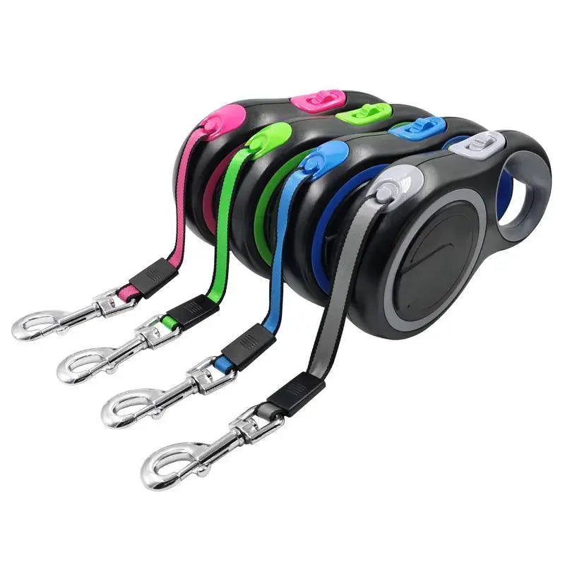 Heavy Duty Nylon Retractable Dog Leash For Large Breeds