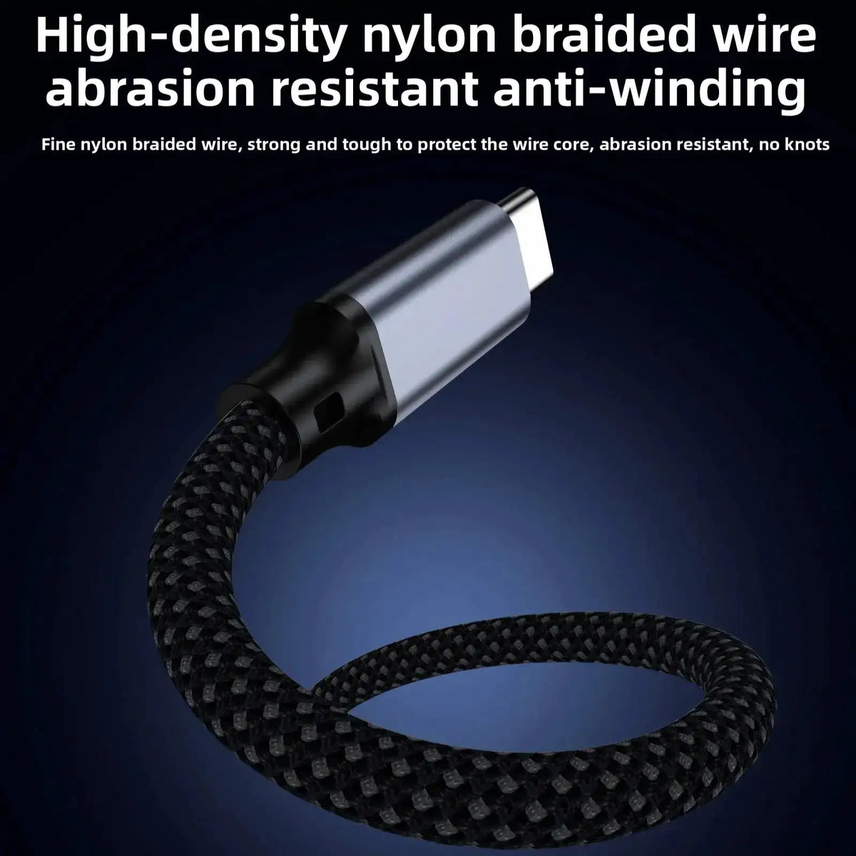 USB C Braided Cable For Samsung — product view 4