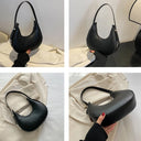 Underarm Tote Bags for Women Luxury Half Moon Hobo Bag