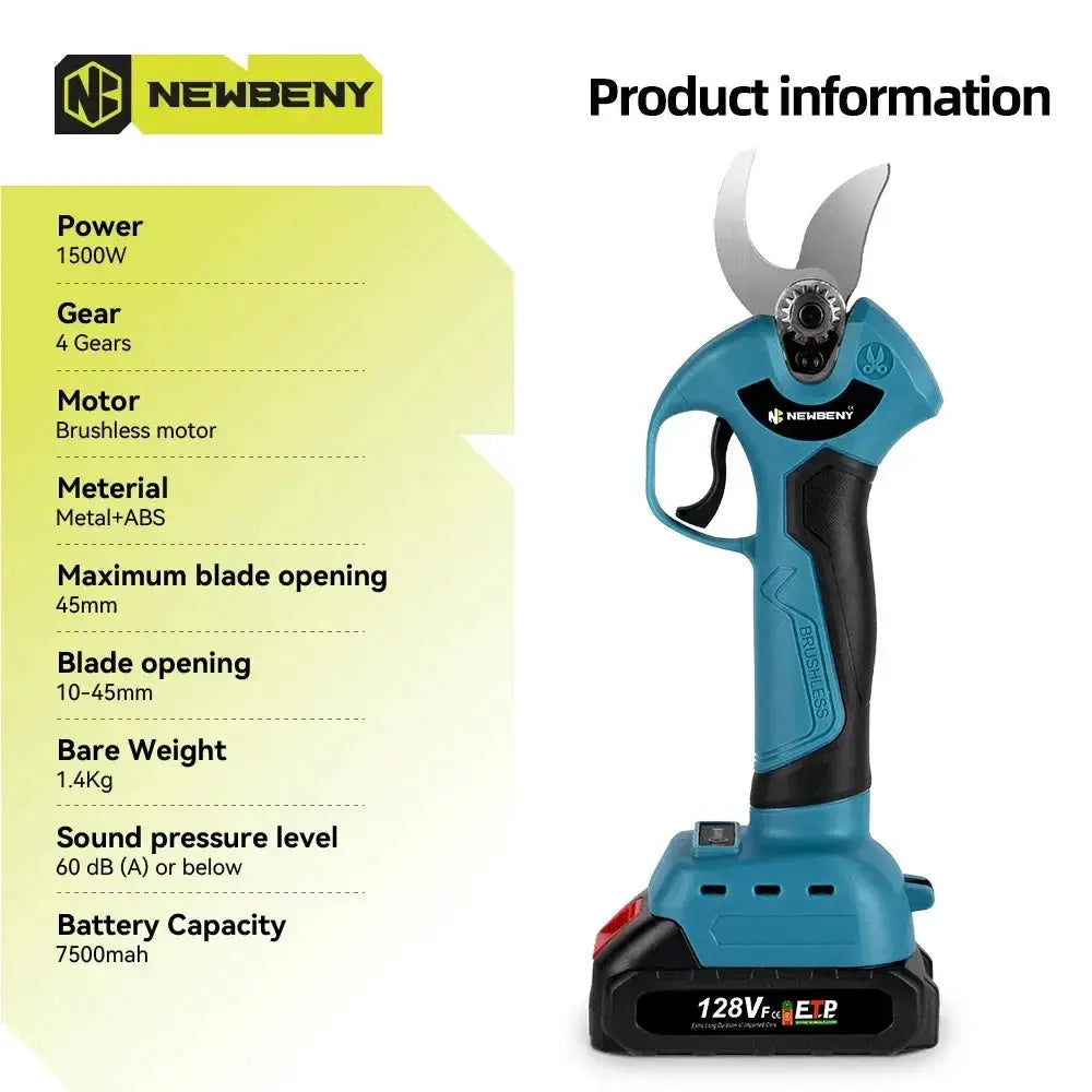 Yofidra 30mm Brushless Pruning Shears For Makita 18V
