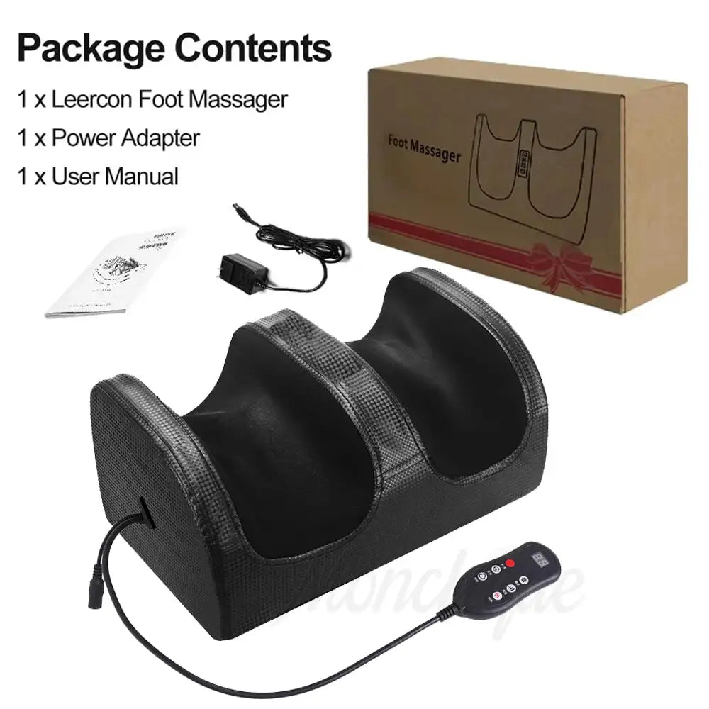 Electric Heating Foot Massager Machine Foot Kneading Hot Compress Vibration Foot Leg Massage Home Christmas Valentine's Day Gift