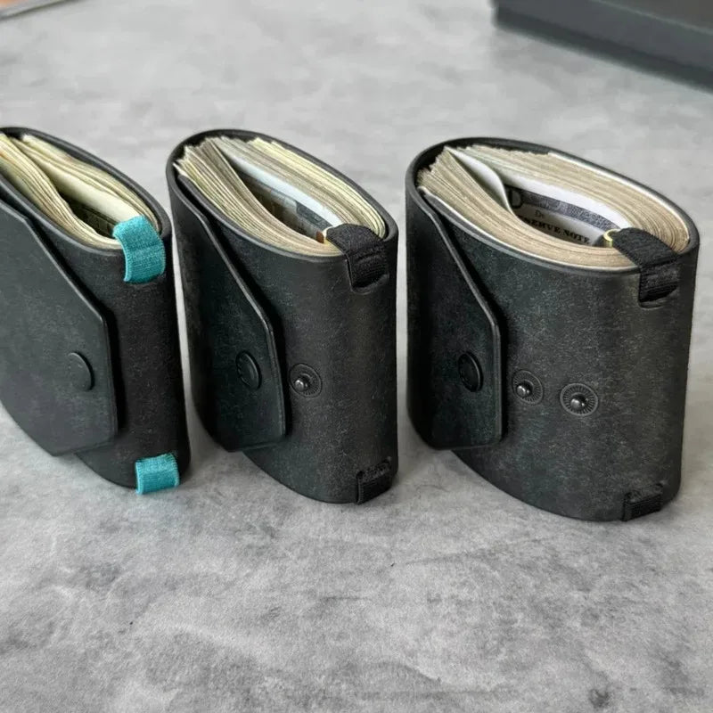 Leather Money Clip Quick Access