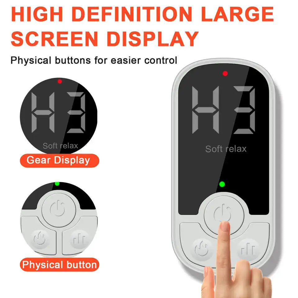 Wireless 360° Air Pressure Calf Massager Eletric 3 Mode Airbag Compresstion Leg Massage Foot Calf Muscle Relax Blood Circulation