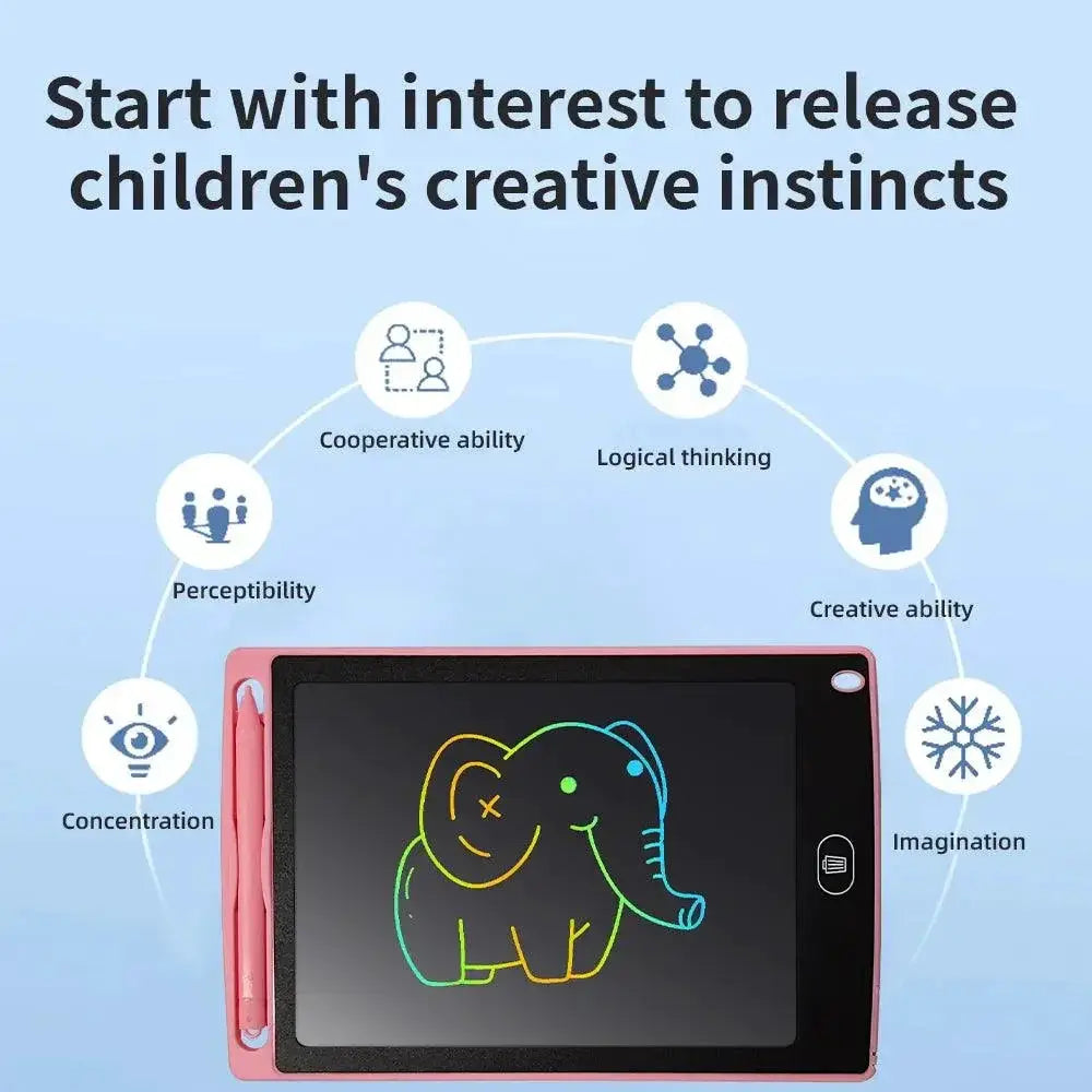 Interactive LCD Writing Tablet for Kids Creative Toy Fun