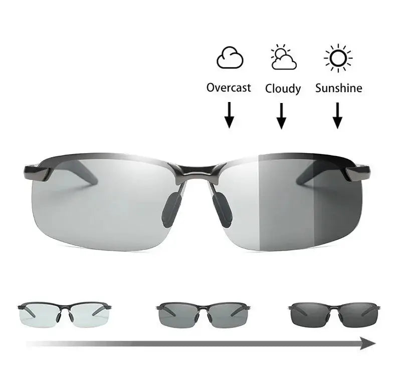 Auto Tint Sunglasses for Men Driving — product view 12