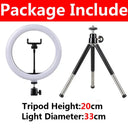 10-Inch Ring Light - Bi-Color With Tripod