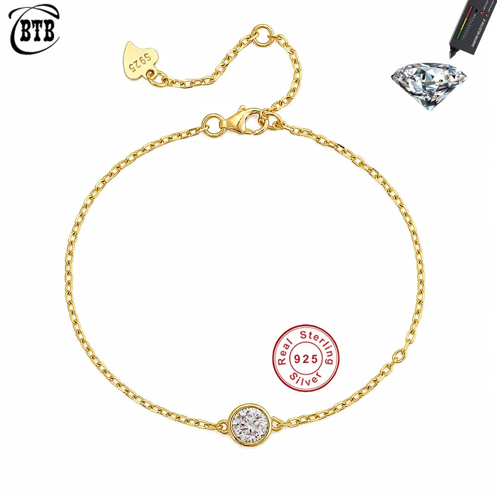 Moissanite Jewelry in Sterling Silver — product view 1