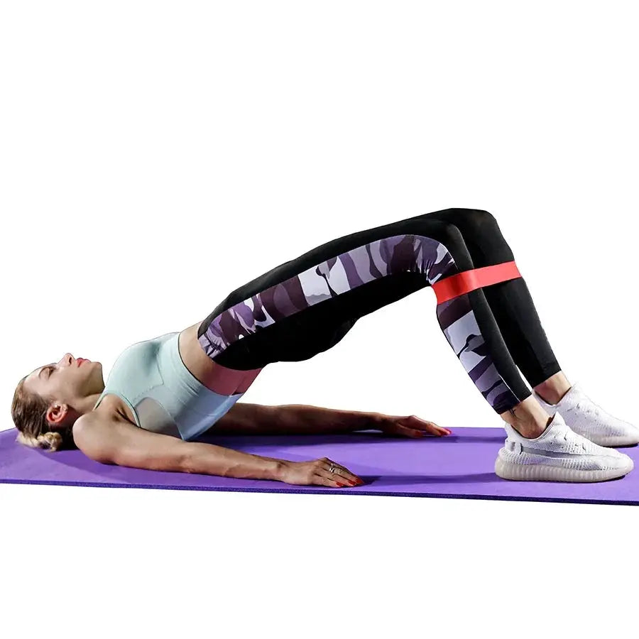 Versatile 5 Level Resistance Bands For Home Workouts