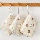 New Mommy Bag Cute Print Embroidery Zipper Diaper Bag