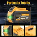 60V DCB606 Battery 9000mAh For 20V MAX Tools High Power