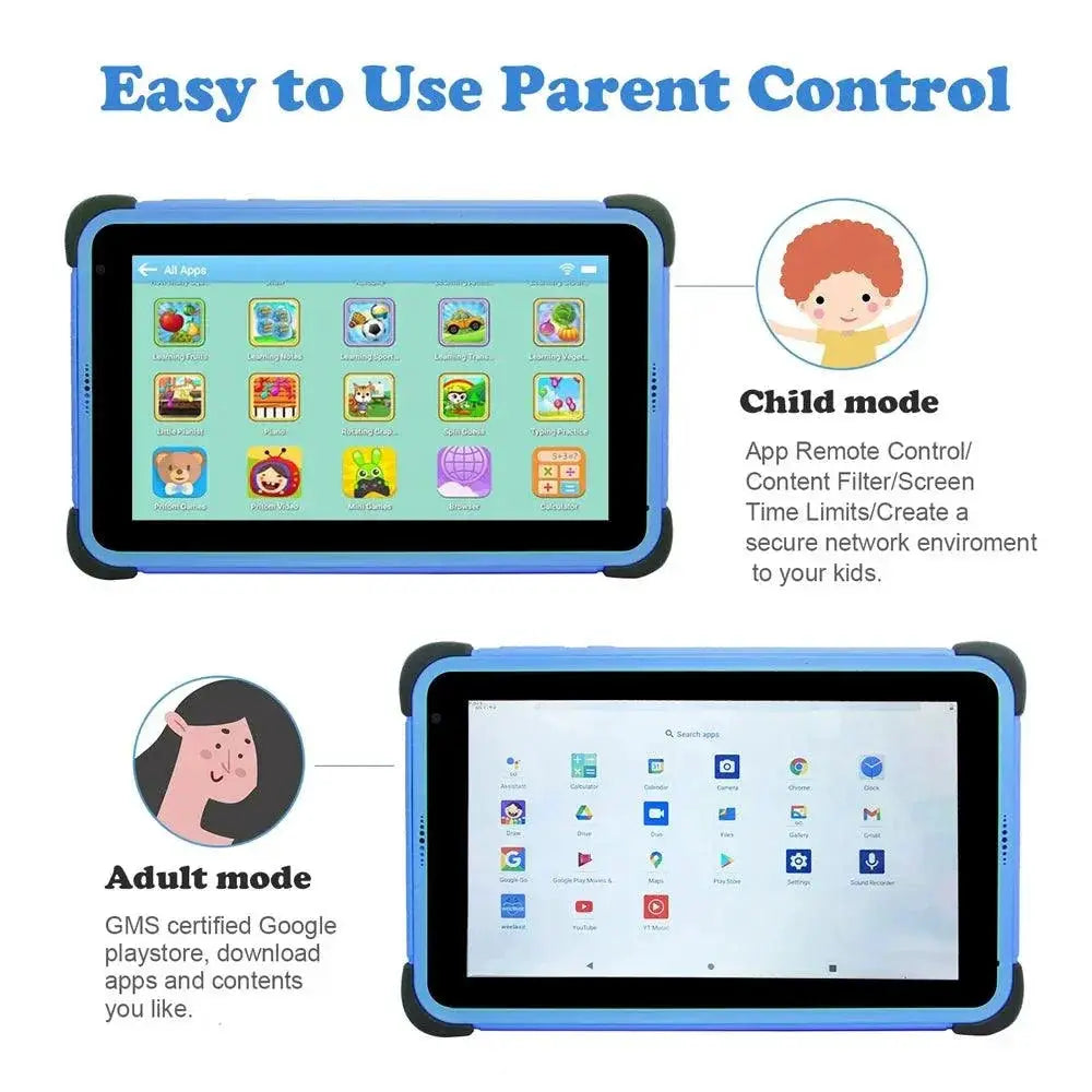 Kids Android Tablet 7 Inch With Parental Controls 32GB