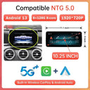 Android 13 Touch Screen Auto CarPlay For Mercedes C Class