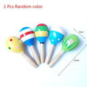 Wooden Rattles Baby Toys Musical Instruments For Children