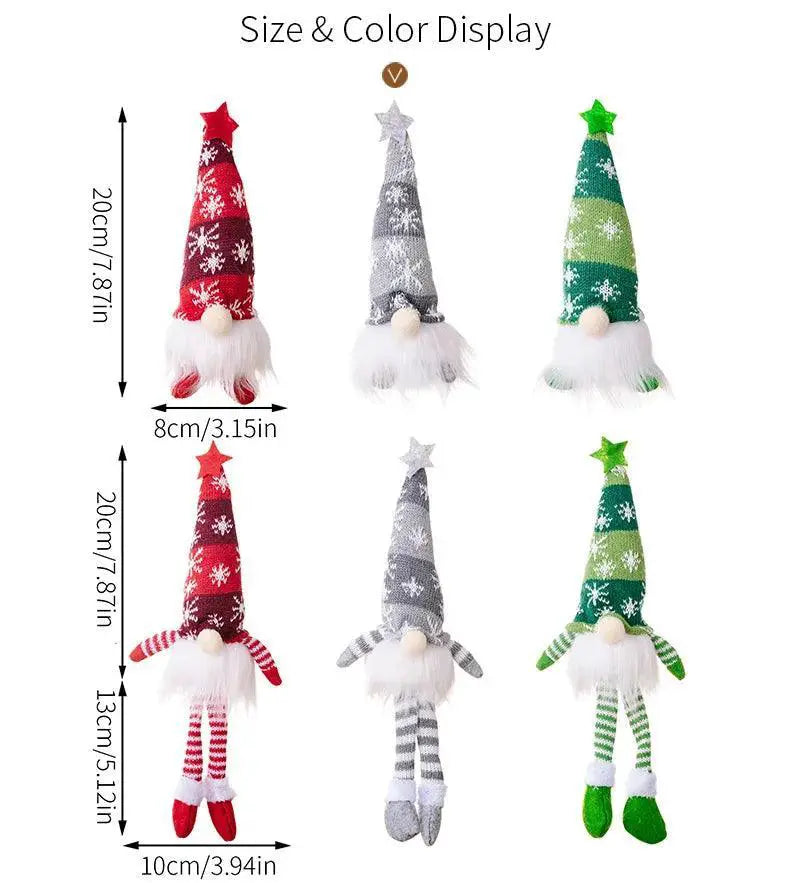 Luminous Plush Gnome Doll Cozy Christmas Decor Gift 2024