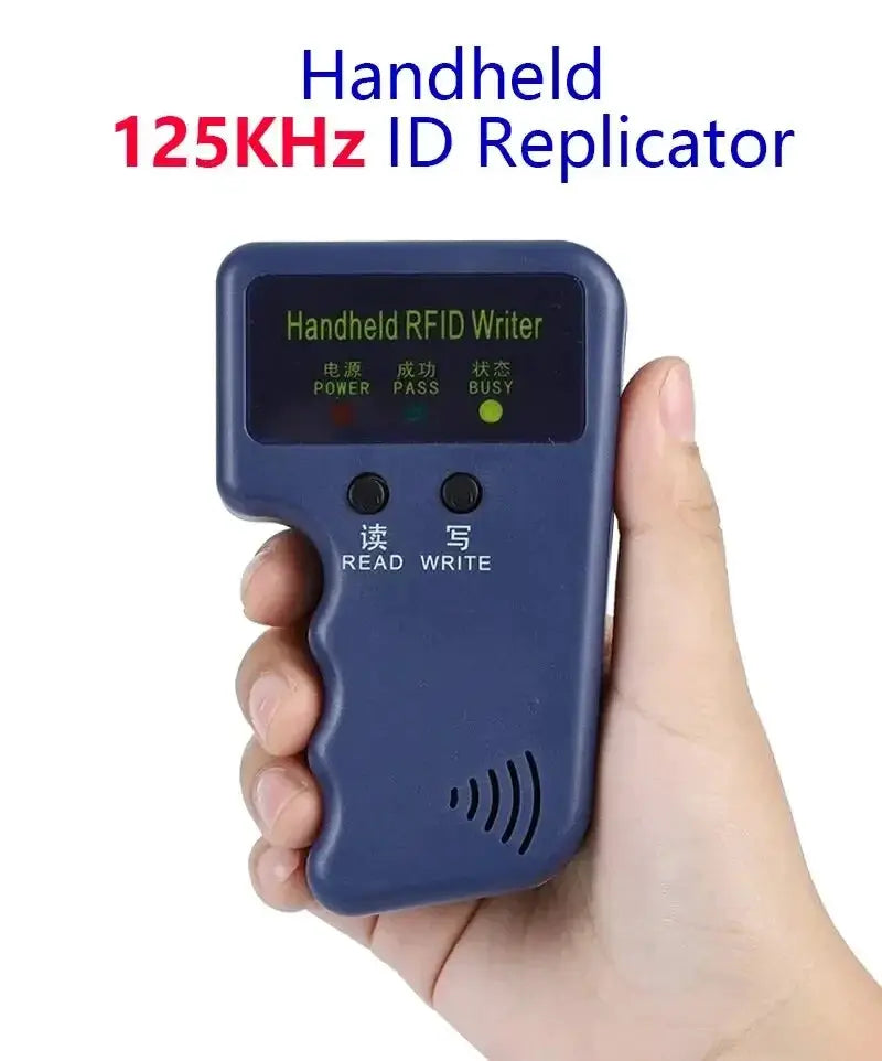 125KHz RFID Copier EM4100 Duplicator With 2 T5577 Tags - OurLum.com