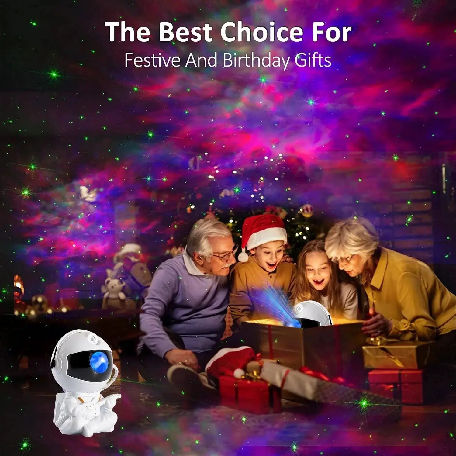 New Astronaut Galaxy Starry Night Light For Kids Bedroom
