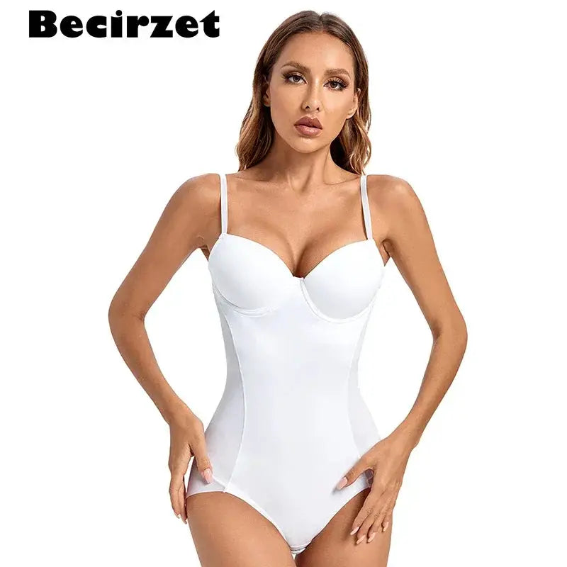 Plus Size Seamless Shapewear Bodysuit for Women Everyday