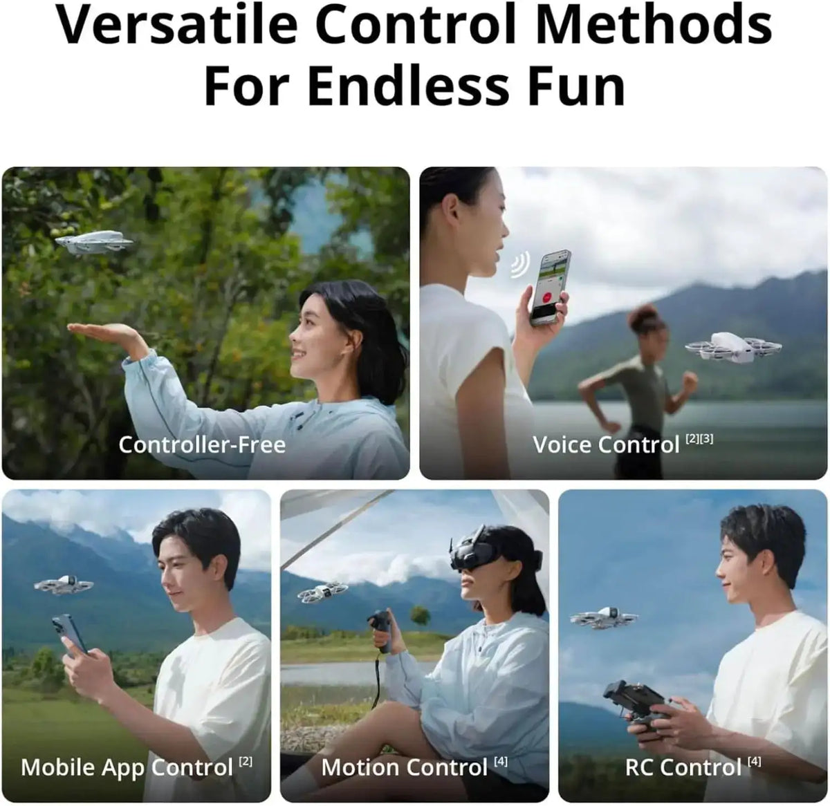 Dji Neo Drone - Cam Palm Takeoff — product view 4