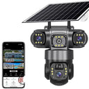 12MP Solar Outdoor Camera for Homes