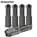 4 Lighting Mode Strong LED Flashlights Telescopic Zoom Torch