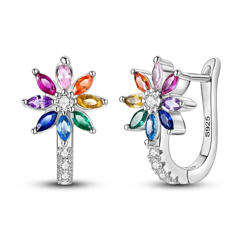 Mula Sterling Silver Hoops Earrings