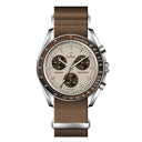 Cadisen Mens Quartz Watch Canvas Strap