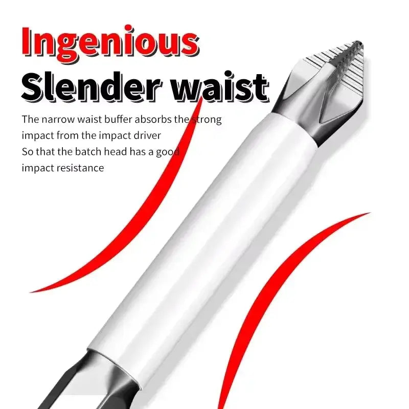 6 Piece Non Slip Magnetic Electric Screwdriver Set