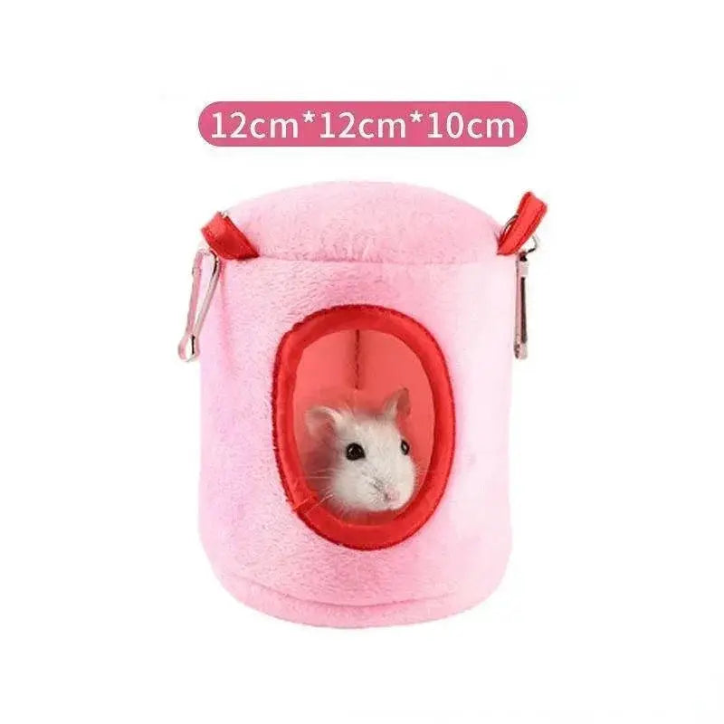 Cozy Pet Hammock Warm Hanging Nest For Small Pets Bed
