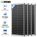 Rvpozwer 12.8V Rigid Solar Panel